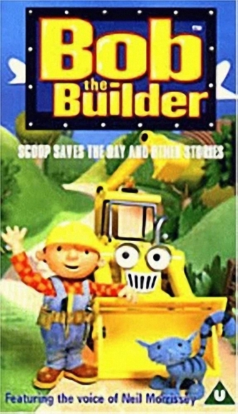 (image for) Bob the builder and the adventures 'Scoop Saves The Day' VHS Video
